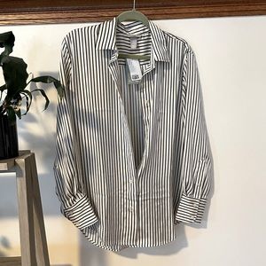 H&M oversized button down EUC